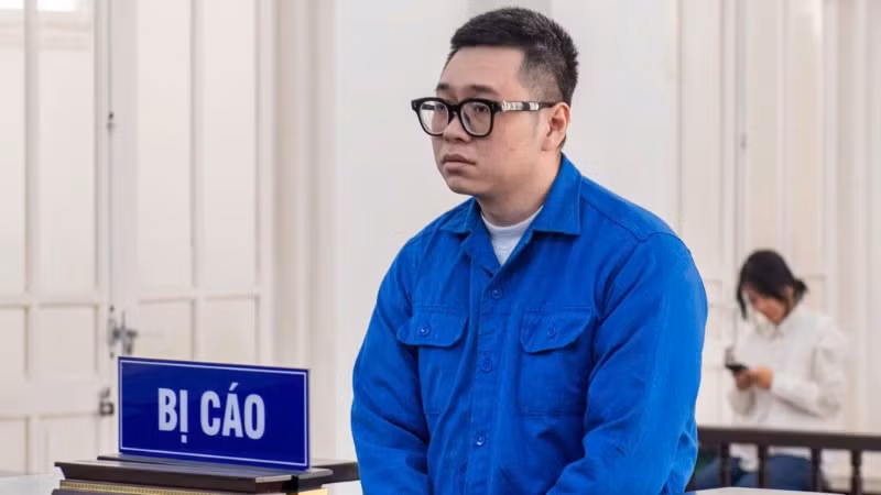 Bị cáo Đặng Chí Thành tại tòa.