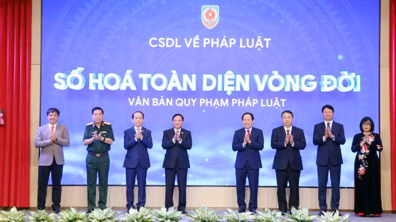 Số hóa và tổng rà soát văn bản quy phạm pháp luật là một trong những nhiệm vụ trọng tâm của Bộ Tư pháp.