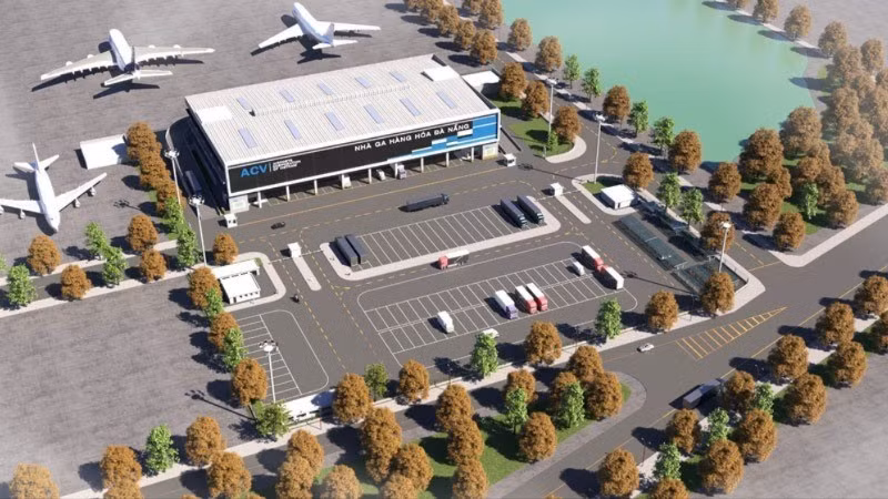 Phối cảnh dự án. (Ảnh: Cảng hàng không quốc tế Đà Nẵng)