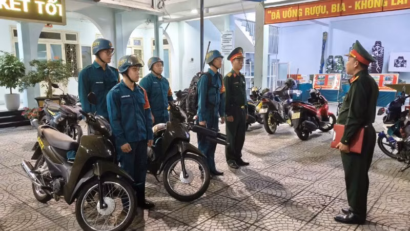 Lực lượng chức năng thành phố Đà Nẵng tăng cường tuần tra 24/24 giờ xử lý triệt để tàu bay không người lái trái phép.