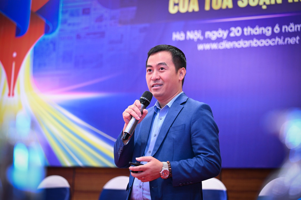 Ông Ngô Mạnh Hà, Giám đốc Công ty TechX. (Ảnh: THÀNH ĐẠT) 4.jpg