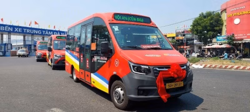 Đà Nẵng điều chỉnh tăng tần suất xe buýt phục vụ cán bộ, công chức, người lao động sau sáp nhập. (Ảnh: ANH ĐÀO)
