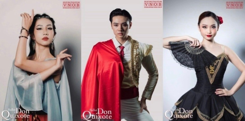 Các diễn viên của Nhà hát Nhạc vũ kịch Việt Nam tham gia vở diễn. (Nguồn: VNOB) ssss-1331.jpg