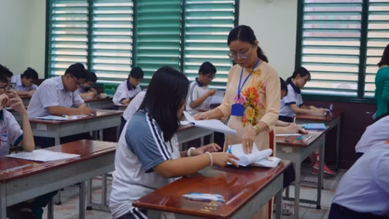 Học sinh Thành phố Hồ Chí Minh tham gia kỳ thi lớp 10 công lập năm học 2025-2026.