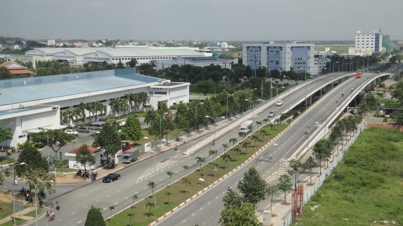 Một góc Khu Công nghệ cao Thành phố Hồ Chí Minh.