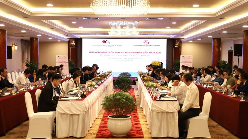 Quang cảnh Hội nghị bàn tròn doanh nghiệp Nhật Bản năm 2025.