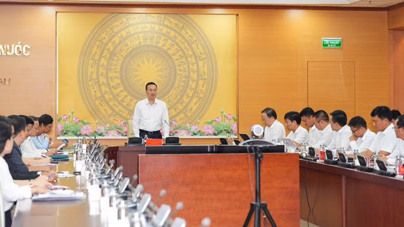 Toàn cảnh cuộc họp.