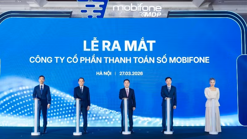 Lễ ra mắt Công ty cổ phần Thanh toán số MobiFone.