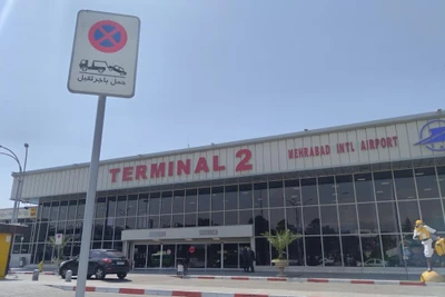 Nhà ga của Sân bay Quốc tế Mehrabad ở Tehran, Iran. (Ảnh: Tân Hoa xã)