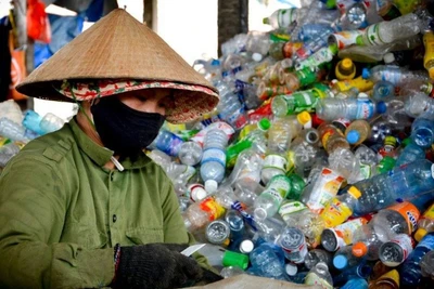 Rác thải nhựa. (Ảnh: UNDP)