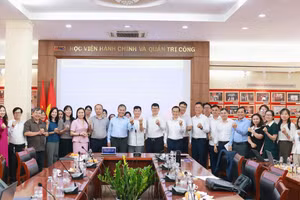 Tọa đàm khoa học “Cơ sở lý luận, chính trị - pháp lý và kinh nghiệm quốc tế về thành lập trung tâm thực tế giả định trong quản trị và chính sách công tại cơ sở giáo dục đại học”