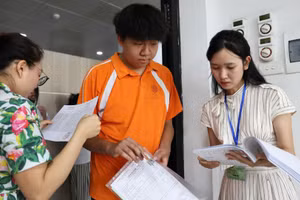 Thí sinh dự thi tốt nghiệp THPT năm 2025 (Ảnh minh họa: ĐẠI THẮNG)