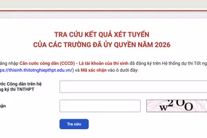 Trang tra cứu kết quả xét tuyển nhóm trường miền bắc đã mở 
