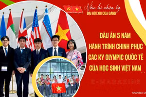 Dấu ấn 5 năm hành trình chinh phục các kỳ Olympic quốc tế của học sinh Việt Nam