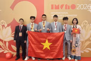Đoàn Việt Nam tham dự Olympic Hóa học quốc tế Mendeleev (IMChO) lần thứ 60 năm 2026
