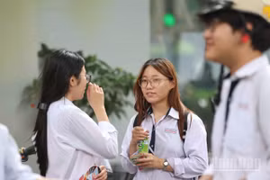 Thí sinh tại kỳ thi tốt nghiệp THPT năm 2026 (Ảnh: ĐẠI THẮNG)
