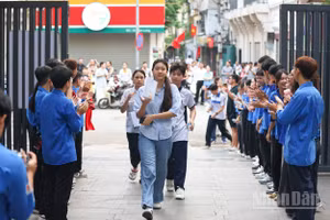 Tại Kỳ thi tốt nghiệp trung học phổ thông năm 2026 (Ảnh: ĐẠI THẮNG)