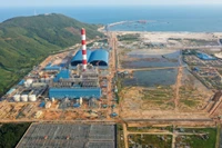 Nhà máy Nhiệt điện Quảng Trạch I đang hoàn thiện các công đoạn cuối để đưa vào vận hành. Ảnh EVN