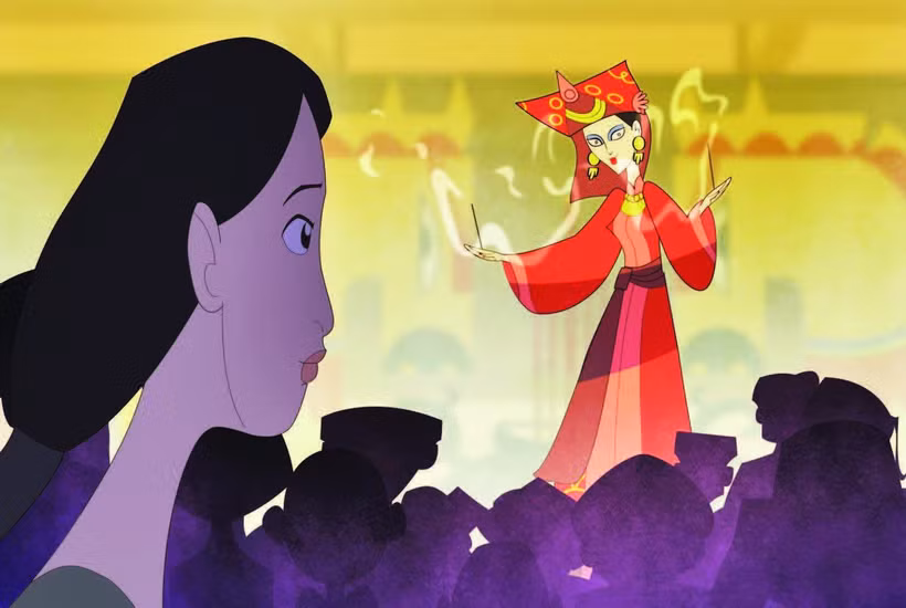 Một cảnh trong phim hoạt hình Tàn thể: Tiền truyện. 