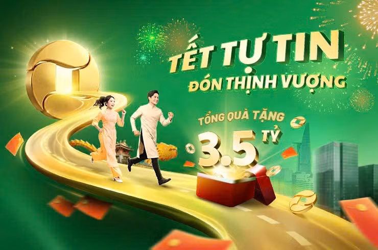 Hàng loạt quà tặng với tổng giải thưởng lên đến 3.5 tỷ đồng đang chờ đợi quý khách cùng “Tết Tự Tin – Đón Thịnh Vượng”