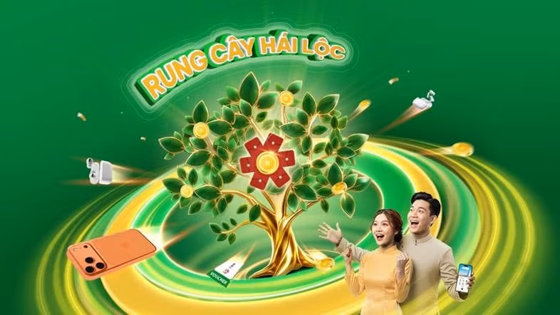 Chương trình “Rung Cây Hái Lộc” có tổng giá trị giải thưởng hơn 1 tỷ đồng