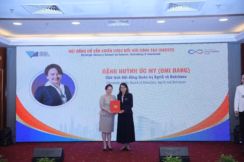 Chủ tịch HĐQT AgriS – bà Đặng Huỳnh Ức My là thành viên Hội đồng Cố vấn chiến lược Đổi mới sáng tạo (SACSTI)