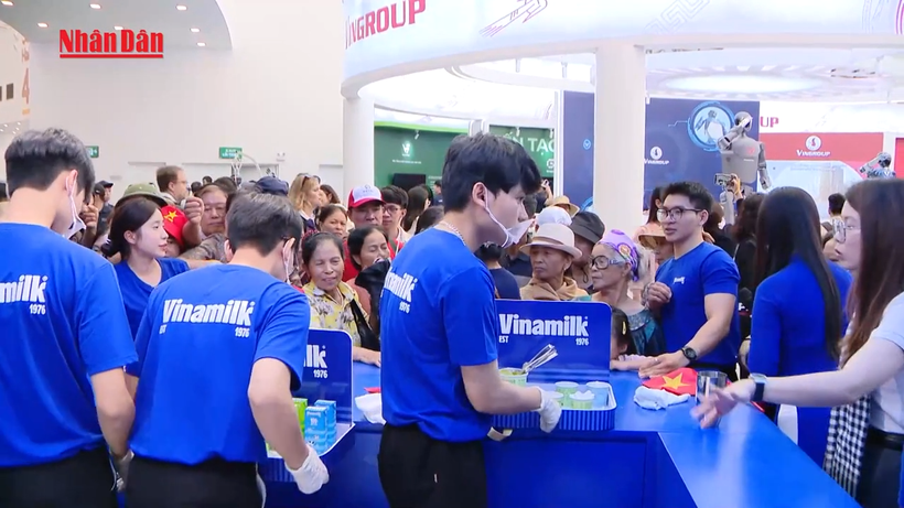 Vinamilk góp mặt tại Triển lãm Thành tựu Đất nước dịp 80 năm Quốc khánh: Tự hào cùng dân tộc vươn mình