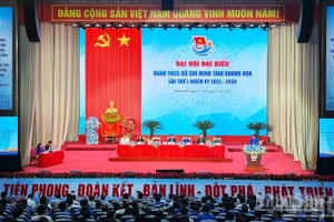 Quang cảnh Đại hội. (Ảnh: NGUYỄN TRUNG)