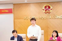 Thứ trưởng Khoa học và Công nghệ Bùi Hoàng Phương phát biểu tại họp báo. (Ảnh: TL)
