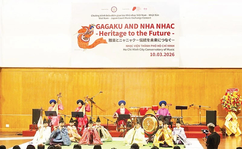 Giao Lưu Nhã Nhạc Việt Nam Và Gagaku Nhật Bản Tại Lễ Hội Việt-Nhật 2026