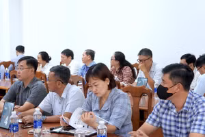 Đội ngũ cán bộ chủ chốt cấp sở, ngành ở Cà Mau tham gia chương trình tập huấn nâng cao năng lực cạnh tranh hướng tới tăng trưởng hai con số giai đoạn 2026-2030.