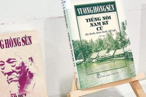 Các tác phẩm của học giả Vương Hồng Sển do Nhà xuất bản Trẻ phát hành. (Ảnh MẠNH HẢO)