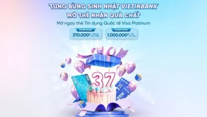 Bùng nổ ưu đãi nhân dịp sinh nhật VietinBank cùng thẻ tín dụng quốc tế Visa Platinum.
