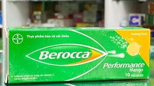 Sản phẩm thực phẩm bảo vệ sức khỏe Berocca Performance Mango của Công ty TNHH Bayer Việt Nam bị thu hồi Giấy tiếp nhận đăng ký bản công bố sản phẩm.