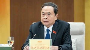 Chủ tịch Quốc hội Trần Thanh Mẫn. (Ảnh: DUY LINH)