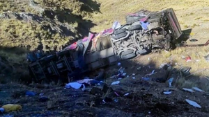 Một vụ tai nạn xe buýt ở Peru. (Ảnh minh họa: NBC News)