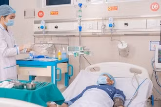 Bệnh nhân có sự phục hồi tốt sau 10 ngày điều trị.