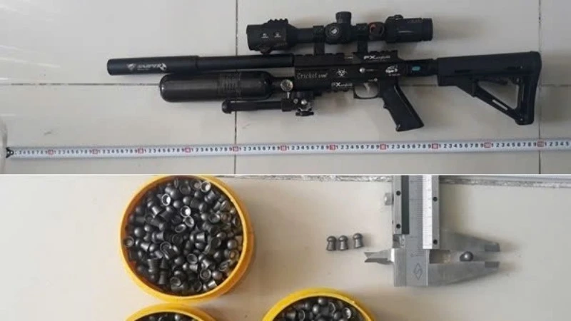 Tang vật của vụ án được cơ quan điều tra thu giữ.