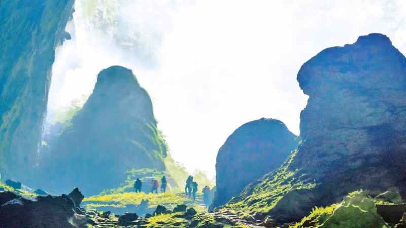 Phong Nha-Kẻ Bàng đang dần trở thành thủ phủ du lịch mạo hiểm hấp dẫn của Việt Nam và châu Á.