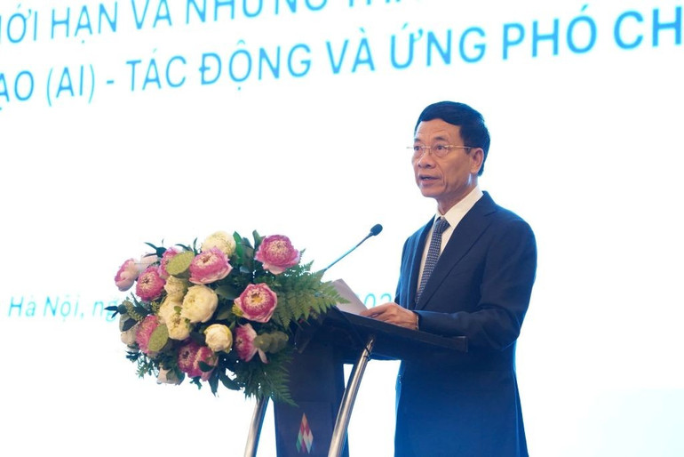 Bộ trưởng Khoa học và Công nghệ Nguyễn Mạnh Hùng: "AI hỗ trợ, chứ không thay thế tư duy, giá trị và trách nhiệm của con người" bo-truong-khcn-nguyen-manh-hung.jpg