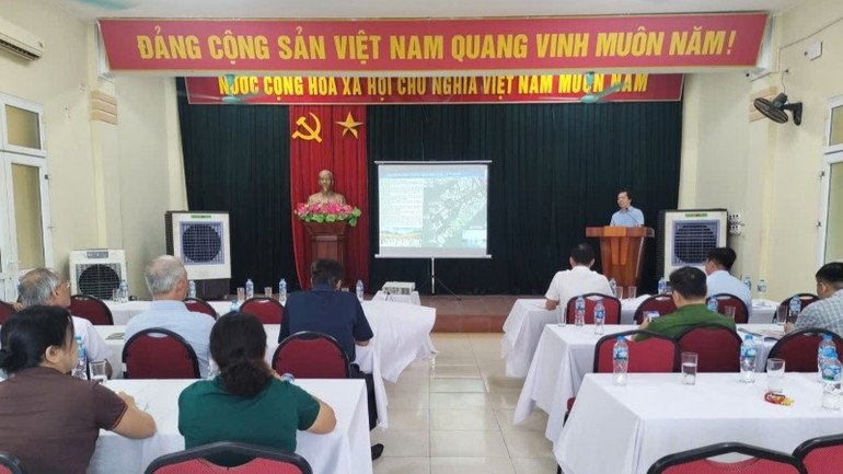Quang cảnh hội nghị công bố quy hoạch. qung-17537962147811351557882.jpg