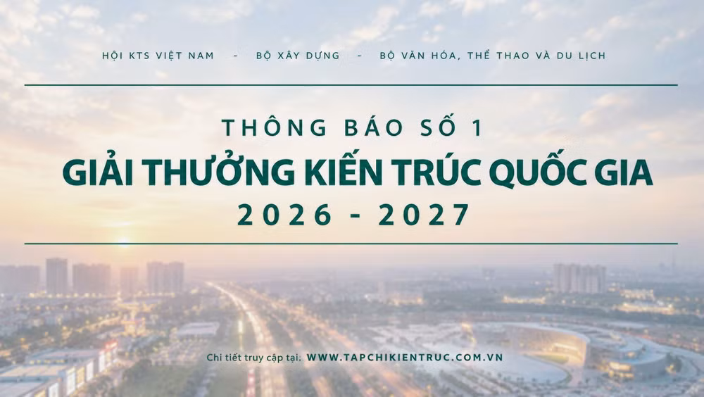 Hội đồng Giải thưởng Kiến trúc Quốc gia mong nhận được sự hưởng ứng tham gia của đông đảo kiến trúc sư và tác giả. (Ảnh: Ban tổ chức)