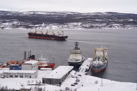 Ảnh minh họa: Một góc vịnh Kola trên biển Barents. (Ảnh: TTXVN)