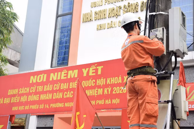 Tăng cường rà soát lưới điện, bảo đảm nguồn điện ổn định trên địa bàn.