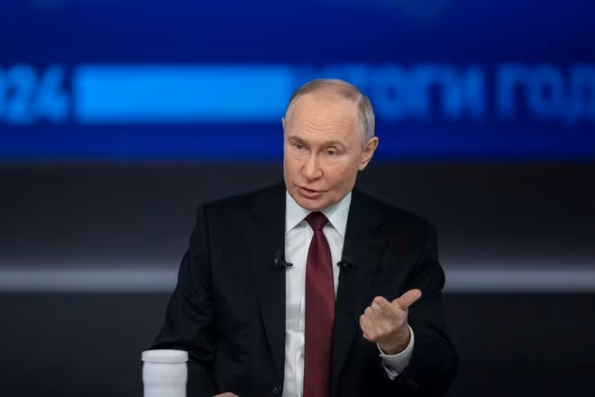 Tổng thống Nga Vladimir Putin. (Ảnh: Tân Hoa xã) 