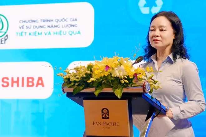 Bà Nguyễn Thị Lâm Giang, Cục trưởng Cục Đổi mới sáng tạo, chuyển đổi xanh và khuyến công, Bộ Công thương.