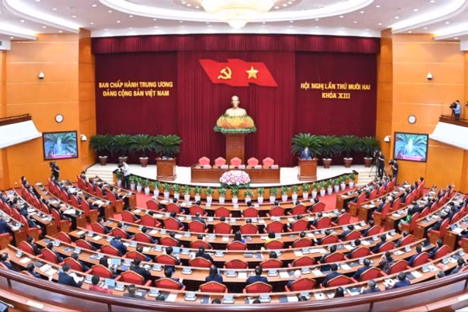 Sau Hội nghị Trung ương 12, khóa XIII, Bộ Chính trị, Ban Bí thư đã ban hành một số kết luận về tình hình, kết quả hoạt động của bộ máy hệ thống chính trị và chính quyền địa phương 2 cấp. (Ảnh: ĐĂNG KHOA)