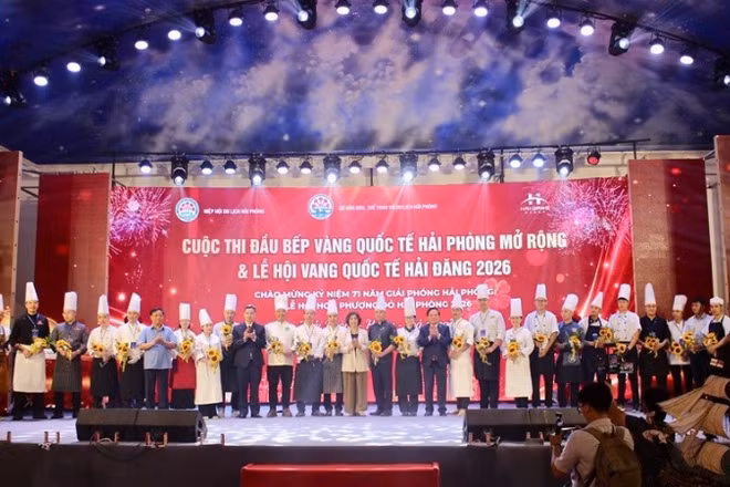 Ban tổ chức chúc mừng các đội tham gia Cuộc thi Đầu bếp vàng quốc tế - Hải Phòng mở rộng năm 2026.