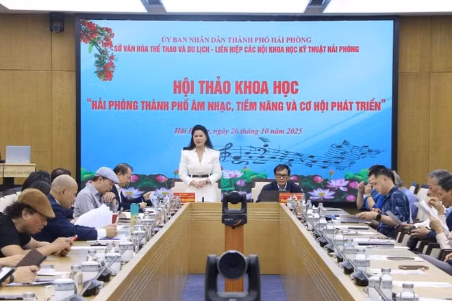 Quang cảnh hội thảo.