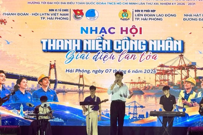Nhạc hội Thanh niên công nhân thành phố Hải Phòng năm 2026.